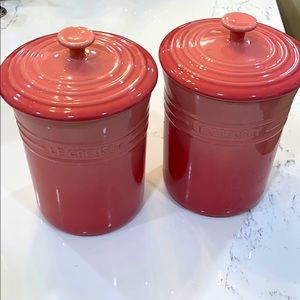 Le Creuset Canister(s) x2 Pink)